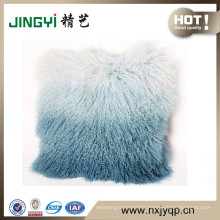 Wholesale Tibetan Mongolian Lamb Fur Cushion Cover Many Colors